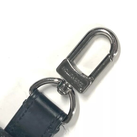 LOUIS VUITTON M80220 MonogramEclipse Lanyard Airpods Earphone case with strap - Picture 9 of 11